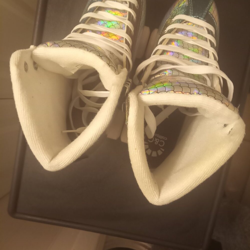 Size 9 Men Glide In Style Multi-Color Roller Skat… - image 5